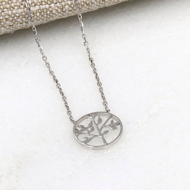 collier femme arbre de vie en argent 925 - unbijouforyou