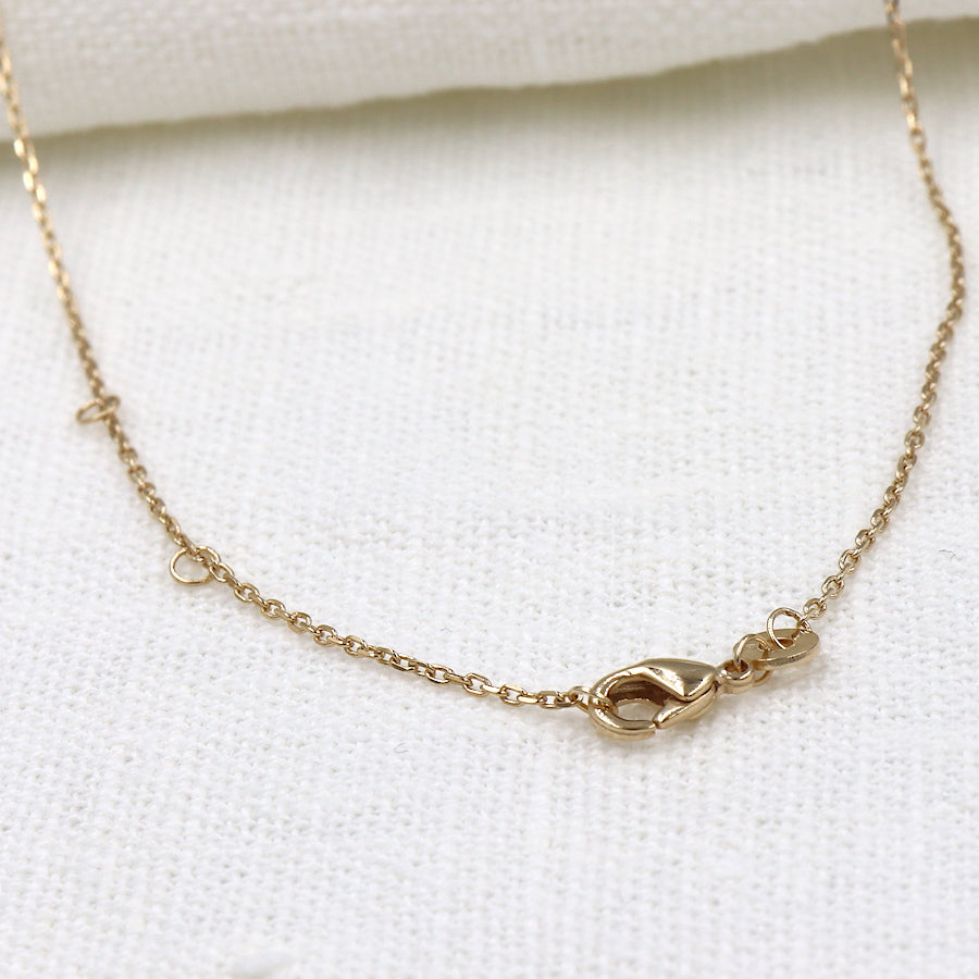 collier femme plaqué or pastilles martelées - unbijouforyou