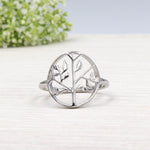 Bague femme arbre de vie argent 925 - unbijouforyou
