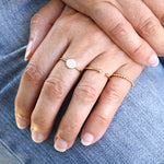 Bague plaqué or forme boules pour femme - unbijouforyou