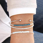 bracelets pour femme en argent 925 associé à des pierres de gemmes