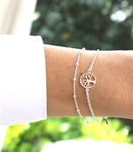 Bracelet femme chaine satellite argent 925 - unbijouforyou